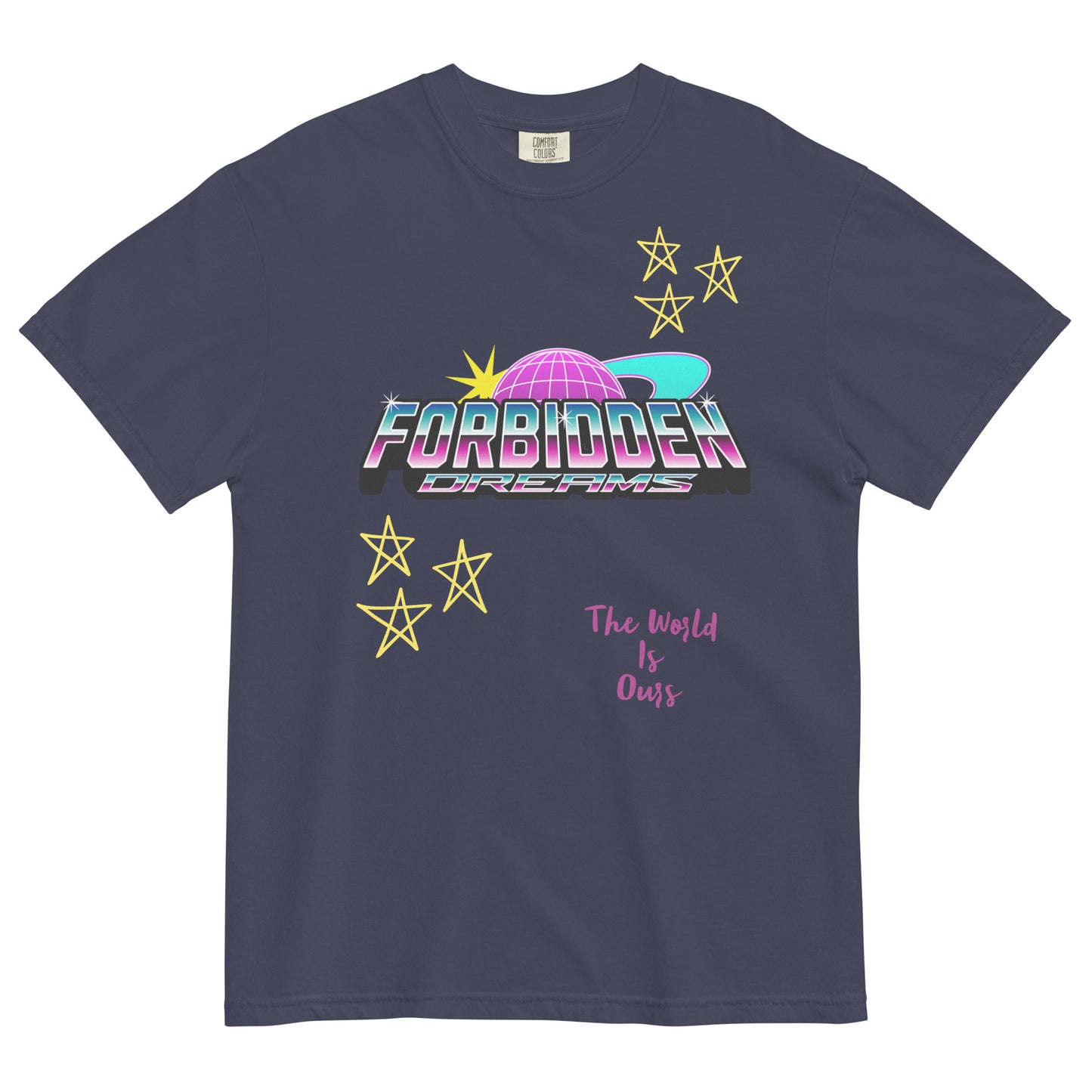 Forbidden Dreams Unisex garment-dyed heavyweight t-shirt