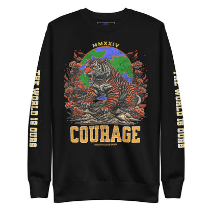 TWIO Courage Unisex Premium Sweatshirt