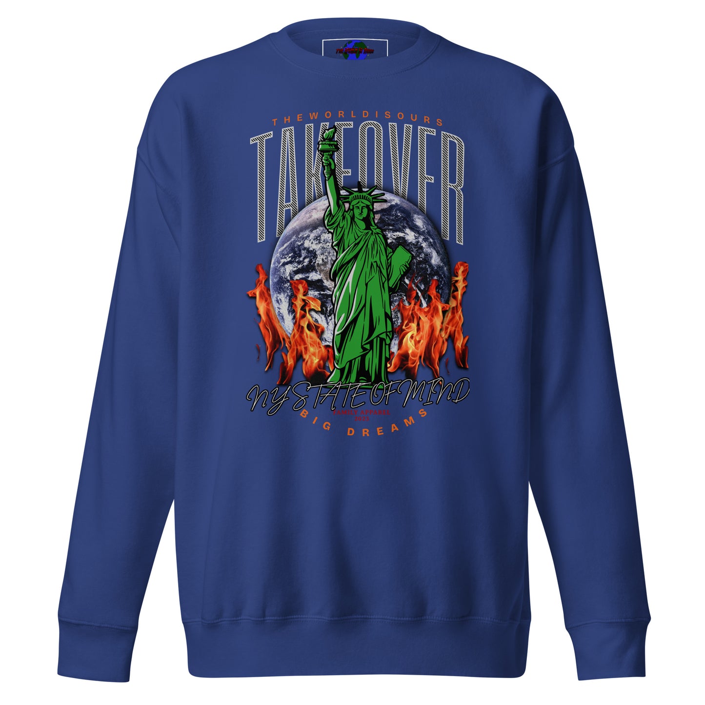 TWIO NY State Of Mind Unisex Premium Sweatshirt