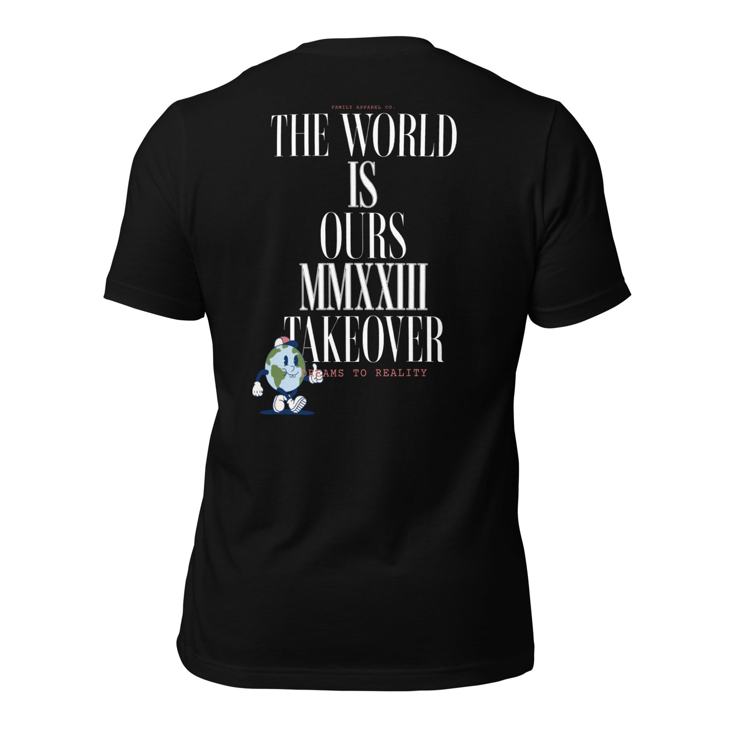 TWIO Worldwide Takeover Unisex t-shirt