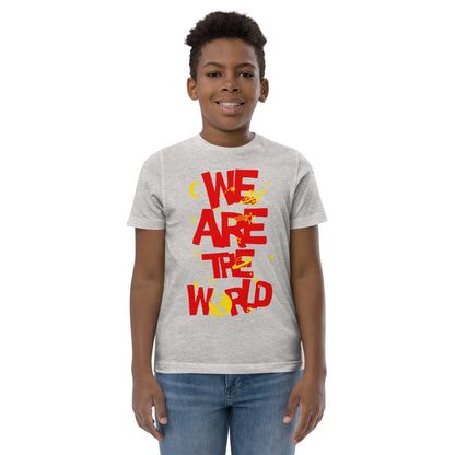 WE ARE THE WORLD Youth jersey t-shirt
