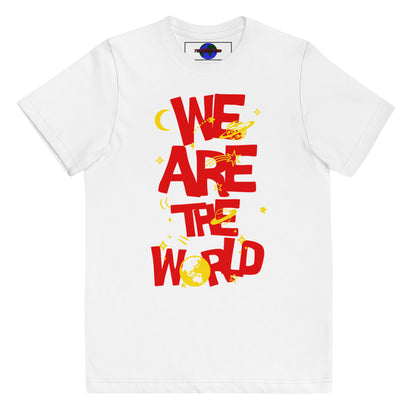 WE ARE THE WORLD Youth jersey t-shirt