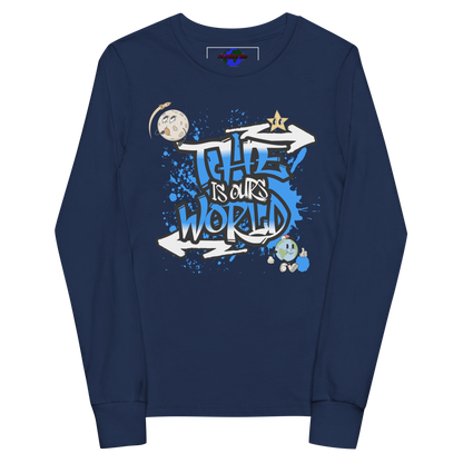 The World Is Ours Youth long sleeve tee